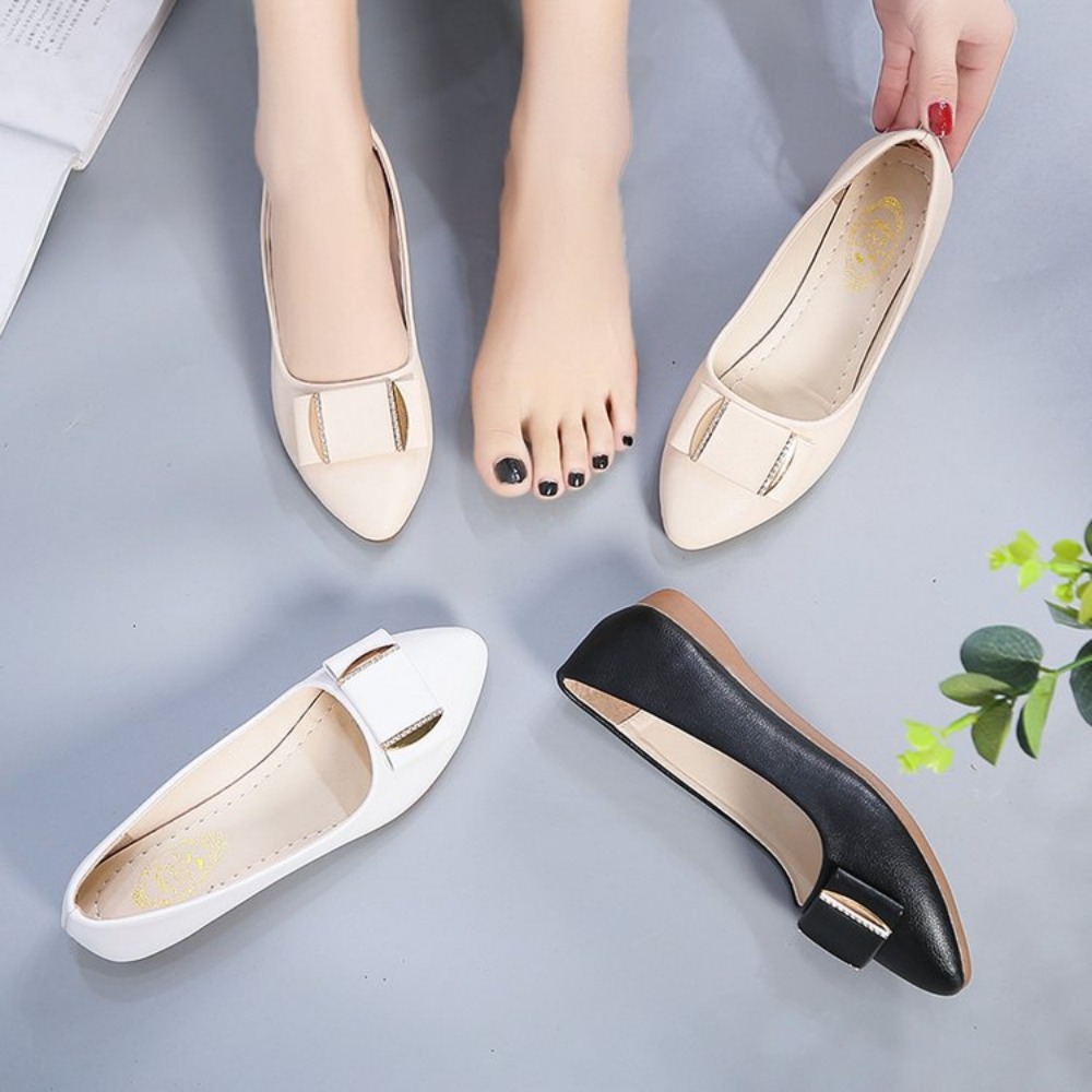 Women'S Fashion Trends - 女性向けトレンドカジュアル軽量オフィスドレスシューズ、フラットシューズ、バオトウスリッポン、快適でエレガントなオフィスローファー