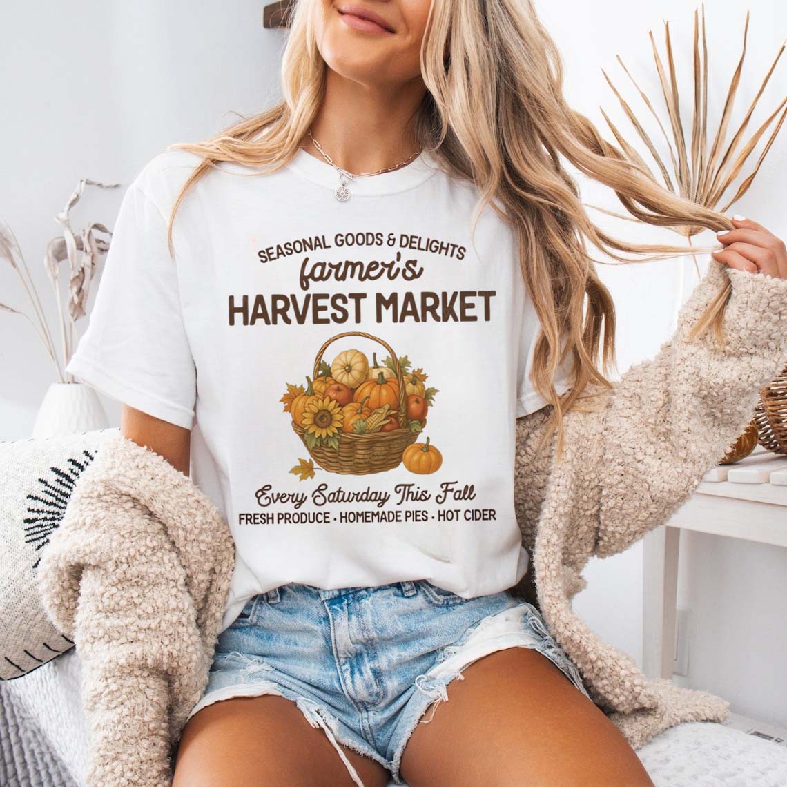 Women'S Fashion Market Size - Farmer's Harvest Market レディース グラフィック カートゥーン