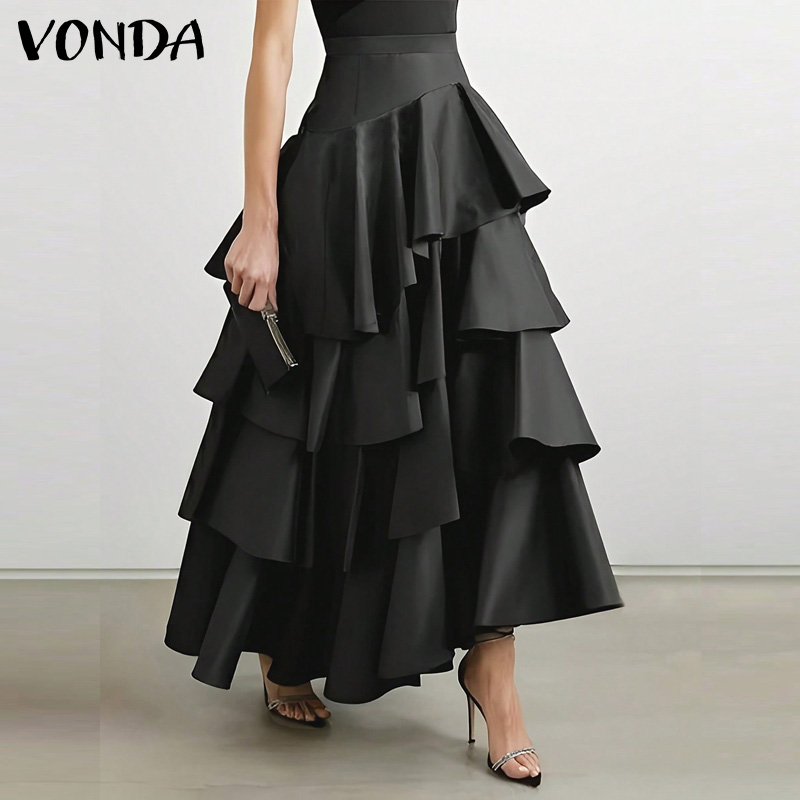 VONDA プラスサイズ 5XL レディース ロング マキシ - Women'S Fashion Layering のレビューと価格
