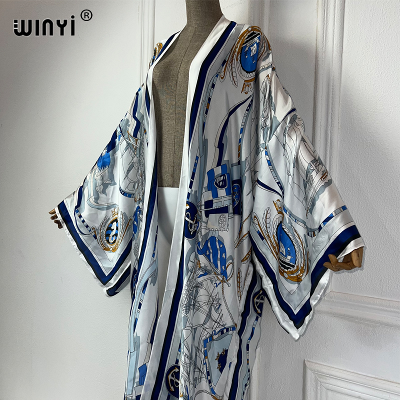 WINYI着物 夏用カフタン ビーチウェア カーディガン フ - Women'S Fashion Kimono のレビューと価格