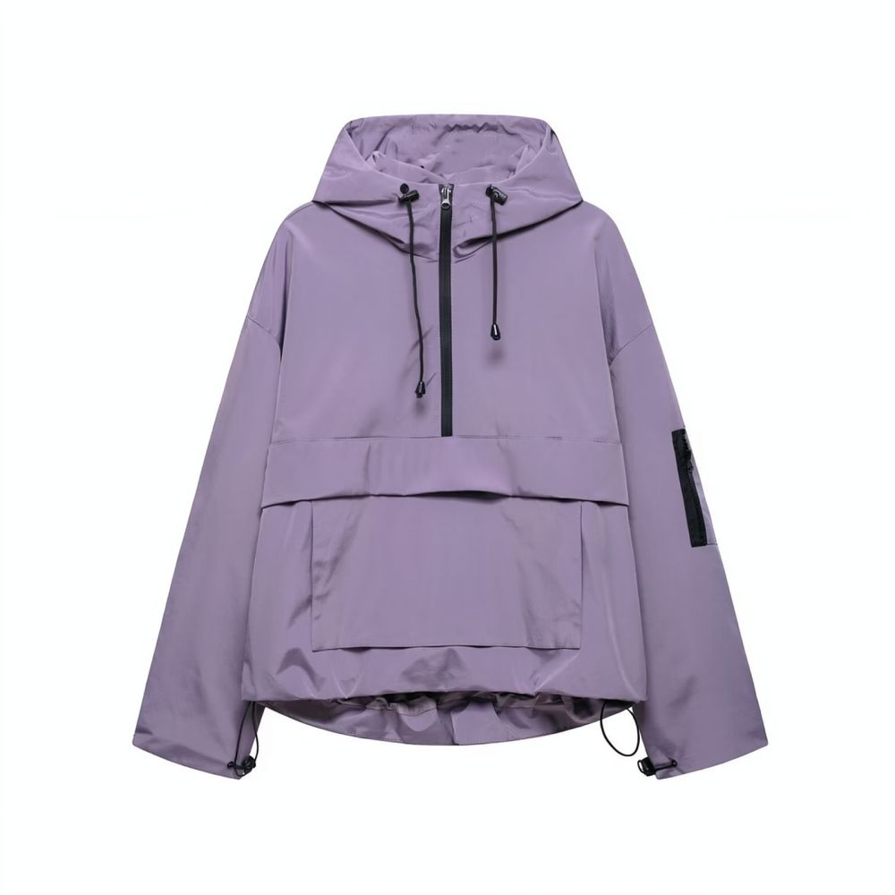 レディース用、防水加工のユーティリティジャケット。フード付き - Women'S Fashion Utility Jacket のレビューと価格