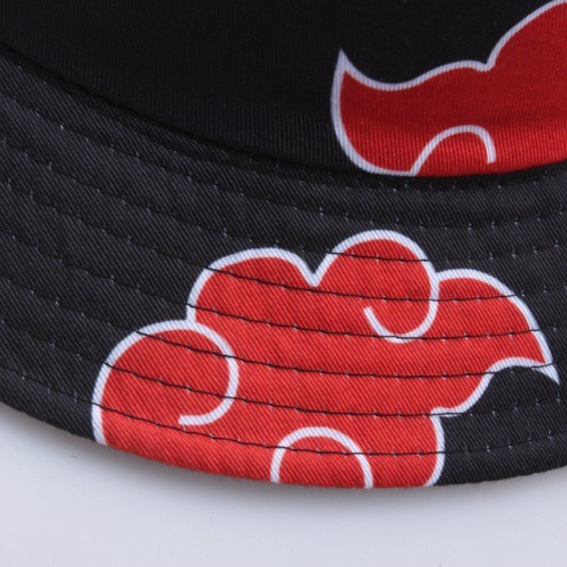 レッドクラウドプリントコットンバケットハット男性用女性用つば - Bucket Hat Women のレビューと価格