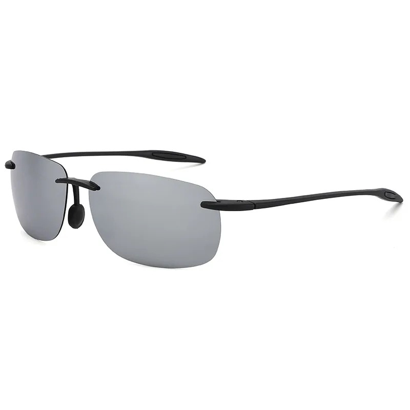 新製品TR90偏光サングラス 男女兼用 フレームレス ドライ - Women'S Fashion Eyewear のレビューと価格