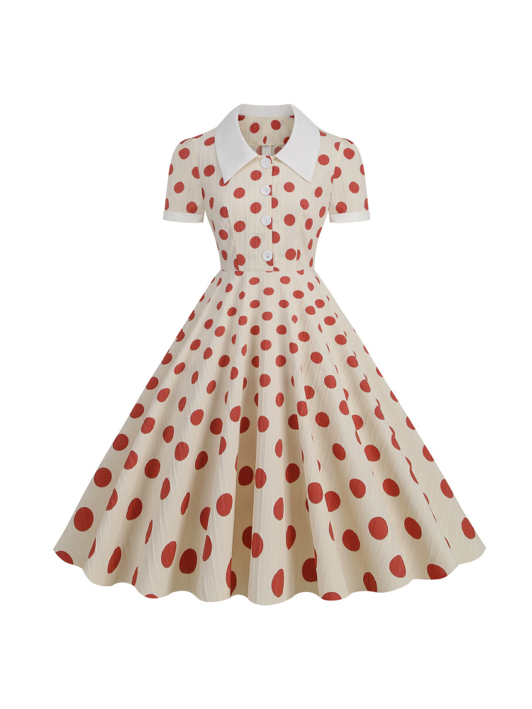レトロなヘップバーン風1950年代ドールカラーのおしゃれな水 - Women'S Fashion In The 1950S のレビューと価格