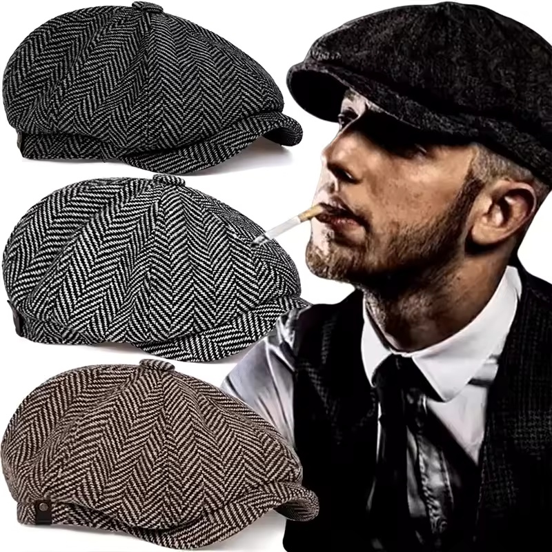 ファッションツイードピーキーブラインダーズニュースボーイキャ - Women'S Fashion Peaky Blinders のレビューと価格