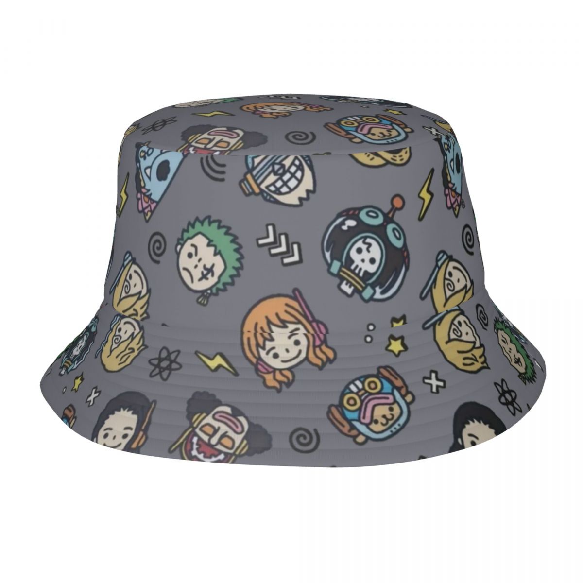 O-one-piece-e ワンピース ルフィのバケットハッ - Bucket Hat Women のレビューと価格
