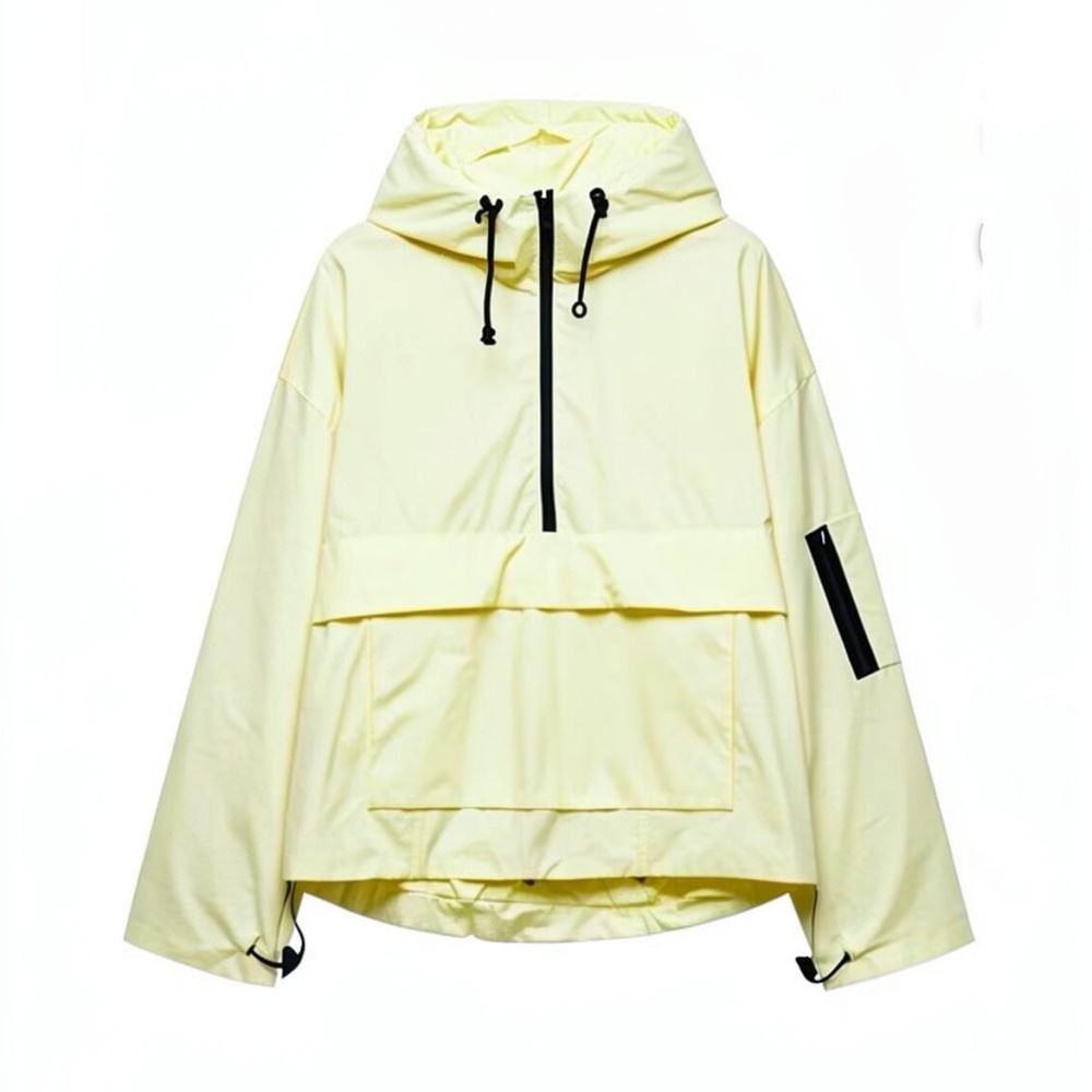 レディース用、防水加工のユーティリティジャケット。フード付き - Women'S Fashion Utility Jacket のレビューと価格