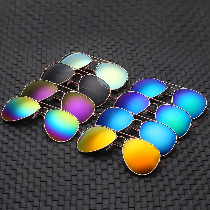 新しいダブルブリッジパイロットサングラス女性合金フレームポリ - Women'S Fashion Eyewear のレビューと価格