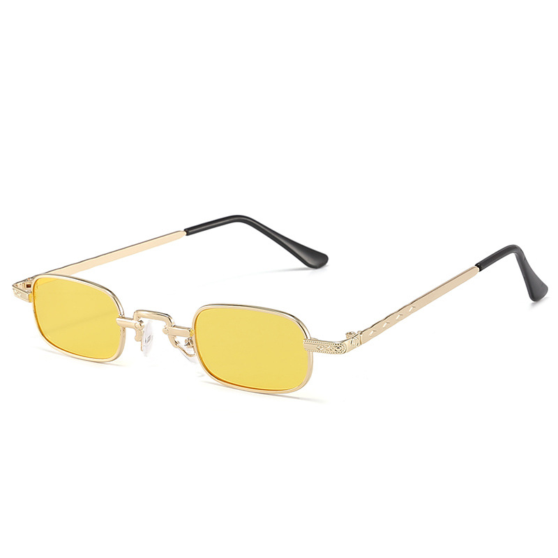 新しいスモールフレームスクエアサングラス、トレンディでカラフ - Women'S Fashion Eyewear のレビューと価格
