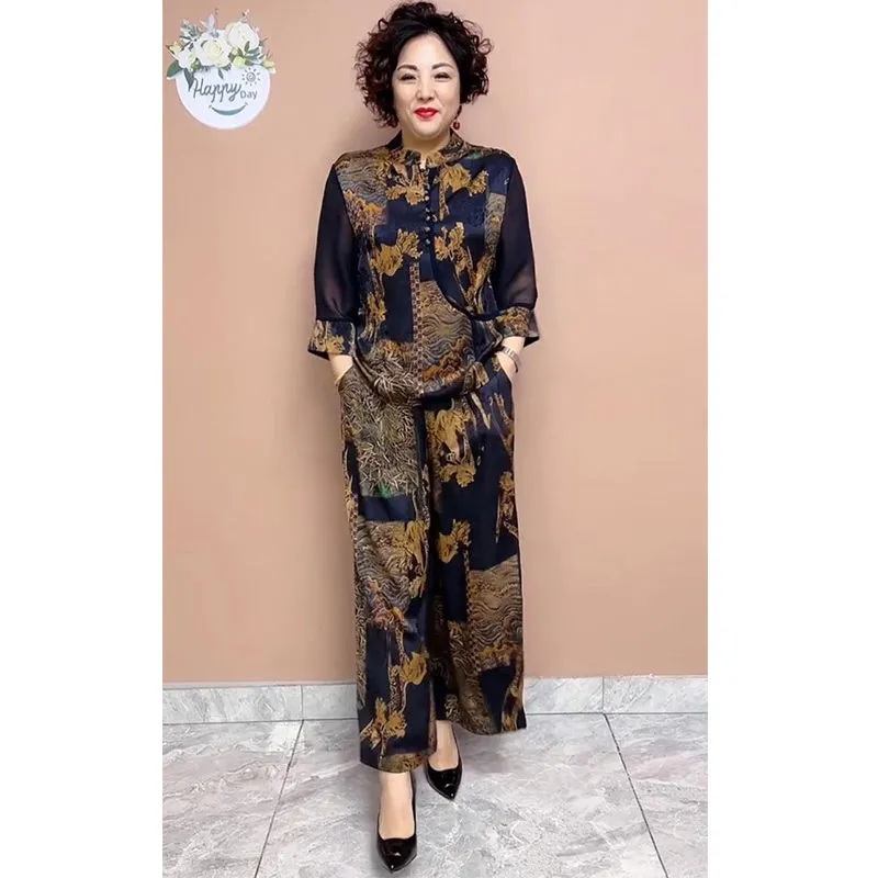 女性用ワイドレッグパンツセット,ルーズフィット,レディースフ - Wide Leg Palazzo Pants のレビューと価格