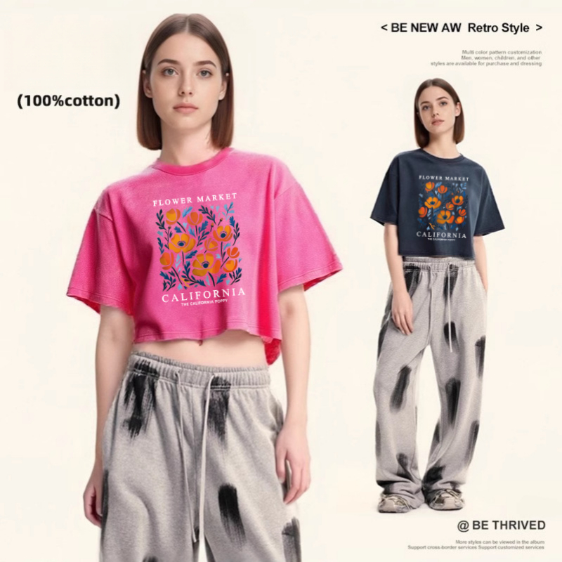 イエローフラワーズマーケットカリフォルニアプリントサマーコッ - Women'S Fashion Market Size のレビューと価格