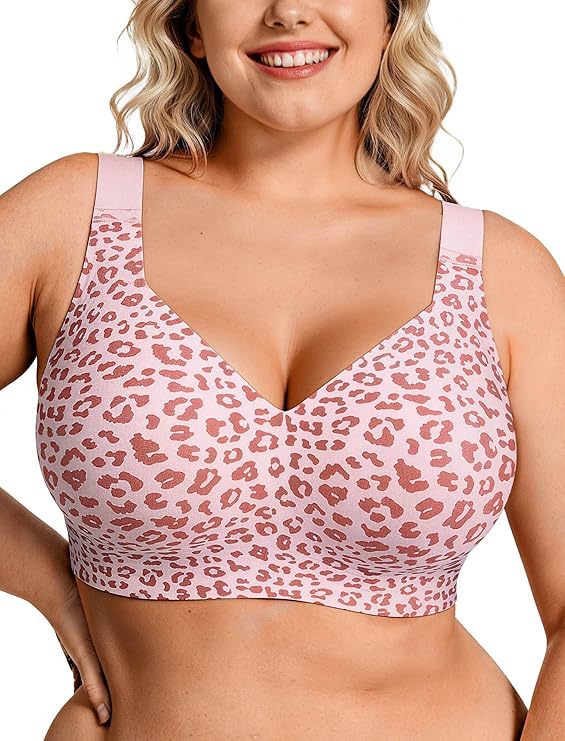 プラスサイズ ワイヤレス ジェリーブラ レディース サポート - Bra Top Seamless のレビューと価格