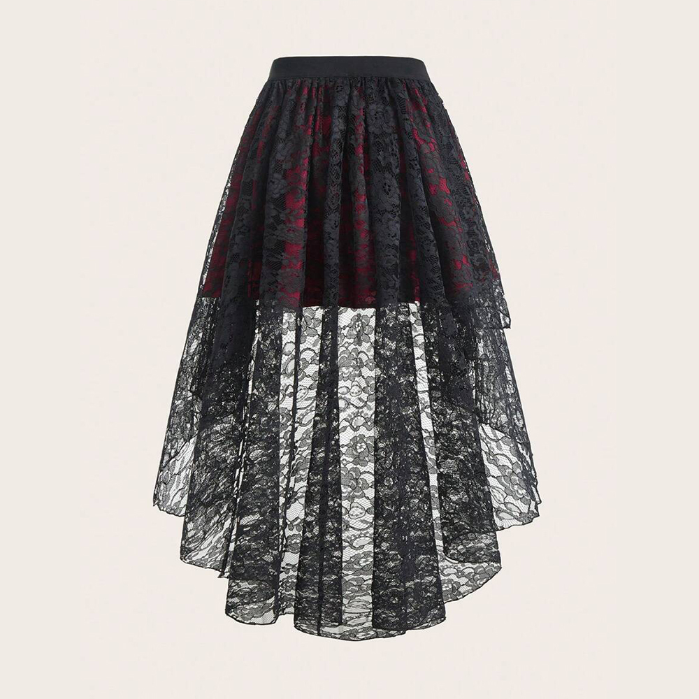 プラスサイズ ゴシック エレガント レディース スカート レ - Women'S Fashion Kilt のレビューと価格