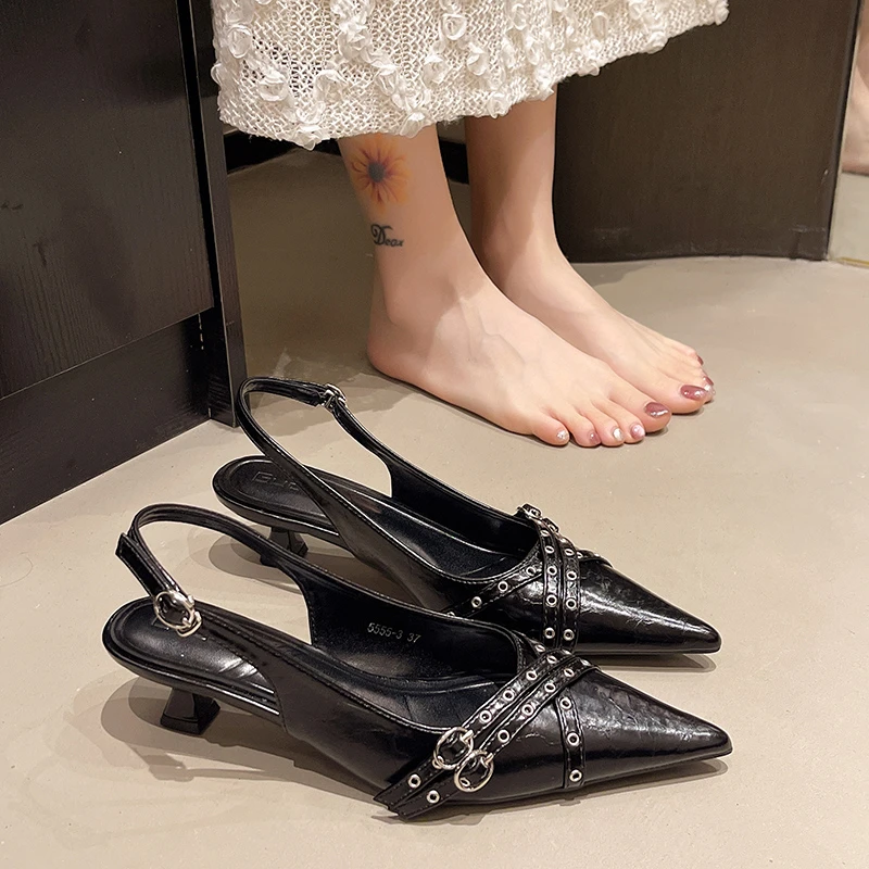 2025年新作 レディース ポインテッドトゥ サンダル ハイ - Women'S Fashion Trends のレビューと価格