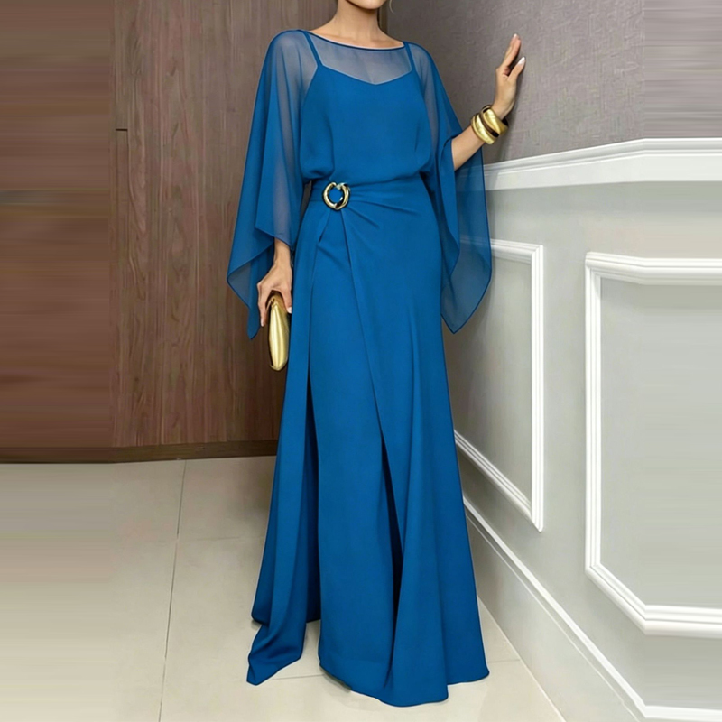 エレガントなOネックカバーアッププレイスーツ、オフショルダー - Women'S Fashion Vintage Off Shoulder Long Sleeve Jumpsuit のレビューと価格