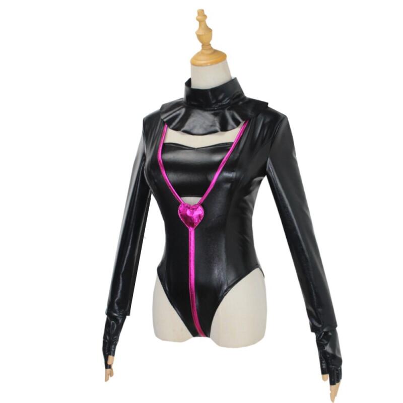 アニメ『ヘルインホテル』天使コスプレコスチュームスーツ デビ - Women'S Fashion Leather Jacket のレビューと価格