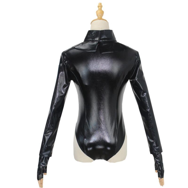 アニメ『ヘルインホテル』天使コスプレコスチュームスーツ デビ - Women'S Fashion Leather Jacket のレビューと価格